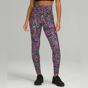 lululemon athletica Multicolor Floral Leggings